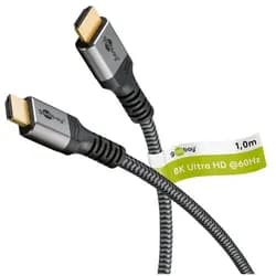 goobay HDMI-Kabel 8K - 1 m