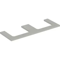 Geberit ONE WT-Platte, Aus re/li, für AWT 135x3x47cm, greige matt