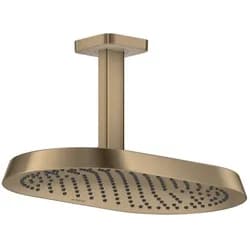 Hansgrohe AXOR ShowerSphere Kopfbrause 370/220 1jet mit Deckenanschluss, Brushed Bronze