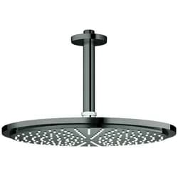 Grohe Kopfbrauseset Rainshower C 310 Deckenauslass 14,2cm, hard graphite