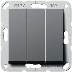 Gira Wippschalter Wechsel 3fach 283228