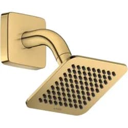 hansgrohe Kopfbrause Axor Citterio C 120 x 120 mm pol. gold optic Brausearm 1 jm