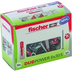 fischer Dübel DuoPower 6x30 S LD