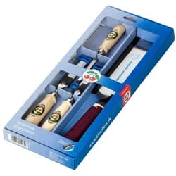 Kirschen Stechbeitelsatz 3-teilig mit Säge