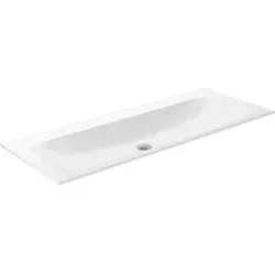 Keuco Keramik-Waschtisch X-Line 120,5x49,3cm, o. HL und Überlauf, weiß