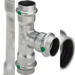 VIEGA T-Stück Sanpress Inox Edelstahl 28mm