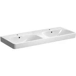 Geberit Smyle Square Doppelwaschtisch 120x48 cm 500.223.01.1
