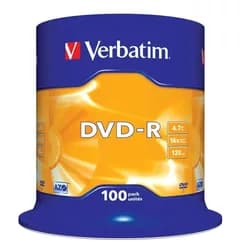 Verbatim DVD-R 100 Stück Spindel