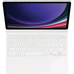 Samsung EF-DX725 Book Cover Keyboard für Galaxy Tab S9/ 9 FE/ S10 FE /S10 lite weiß