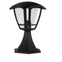 PLM 94393 - Pollerleuchte Classic, 12 W, E27, IP44, schwarz