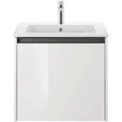 Duravit D-Neo Einhebel-Waschtischmischer M FreshStart ohne Zugstange - Silber