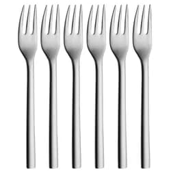 WMF Kuchengabeln Nuova silber