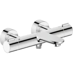 Duravit Wave Wannenthermostat Aufputz - Silber