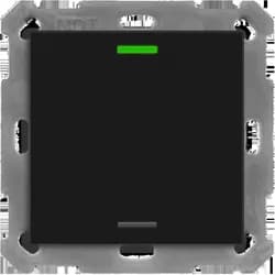MDT KNX Taster, Schalter + Taster, Schwarz