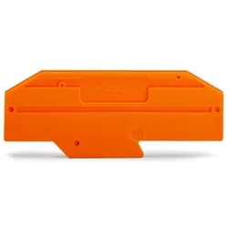 WAGO Abschlußplatte orange 282-333