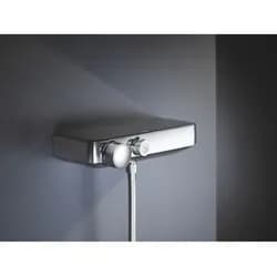 GROHE 34719000, Chrom, Wand, Drehventile, 38 °C, Boden - Silber