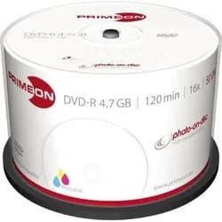 PRIMEON DVD-R 50 Stück Spindel