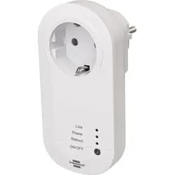 WiFi/WLAN Steckdose max. 3680 Watt IP20, weiß für Innen