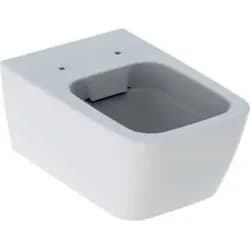 Geberit iCon Wand-WC eckig, Tiefspüler geschlossene Form, Rimfree, weiß, Tect
