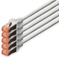 Digitus CAT 6 S/FTP Patchkabel, 5 Stück