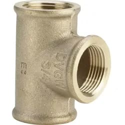 313020 T-Stück Rotguss 3/4"
