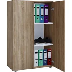 VCM Büroschrank Lona Sonoma-Eiche (Sägerau)