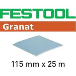 FESTOOL Schleifrolle 115x25m P320 GR Granat