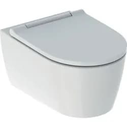 Geberit ONE Set Wand-WC mit WC-Sitz weiß/weiß, KeraTect