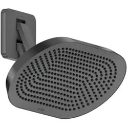 Hansgrohe AXOR ShowerSphere Kopfbrause 370/220 2jet mit beweglichem Brausearm, Polished Black Chrome