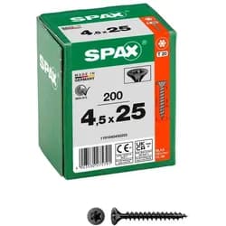 SPAX® Universalschrauben T20 4,5x25 200 St.