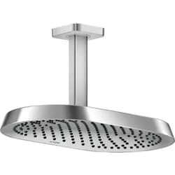 Hansgrohe AXOR ShowerSphere Kopfbrause 370/220 1jet EcoSmart mit Deckenanschluss, Chrom