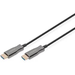 Digitus HDMI AOC Hybrid Glasfaserkabel, UHD 4K, 15 m