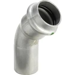 VIEGA Bogen I/A 45° Sanpress Inox Edelstahl 18mm
