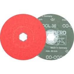 Pferd Fiberschleifscheibe CC-FS CO-COOL 125mm K36
