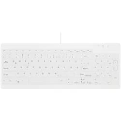 contour AK-C7012F-U1-W/GE USB-Tastatur