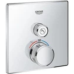 UP-Thermostat Grohe Grohtherm SmartControl chrom mit 1 Absperrventil