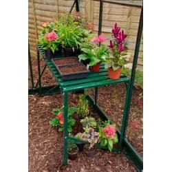 Vitavia Alutisch, 1 Ablage, 121x54x76cm, smaragd