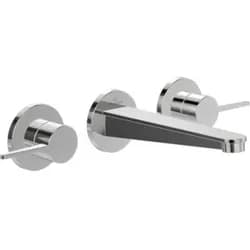 Villeroy & Boch TVW12700200061 Dreiloch-Waschtischarmatur Conum - Silber
