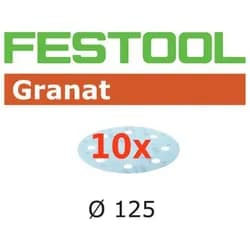 Festool Schleifmittel Granat D125 P320 GR/10