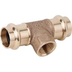 T-Stück Sanpress 2217.2 15xRp 1/2x15mm, RG o Sil-br, SC-Con.