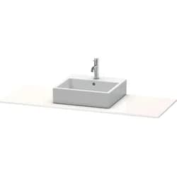 Duravit Konsole „XSquare“ in Taupe Seidenmatt
