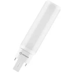 LED-Lampe DULUX D/E 600lm 6W/830 (13W) HF+230V G24q-1