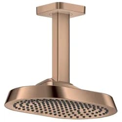 Hansgrohe AXOR ShowerSphere Kopfbrause 250/160 1jet EcoSmart+ mit Deckenanschluss, Polished Red Gold