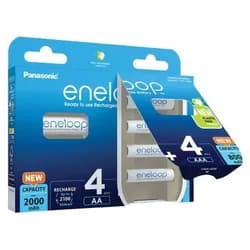 eneloop 4x Akkus Micro AAA + 4x Mignon AA