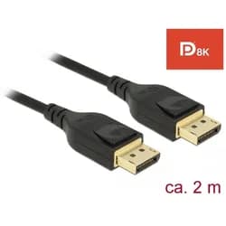 Delock DisplayPort Kabel 8K, 60Hz, 2m