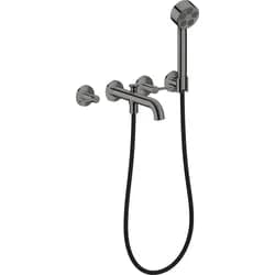 AXOR 48444330 3-Loch Wannenarmatur AXOR One - Schwarz