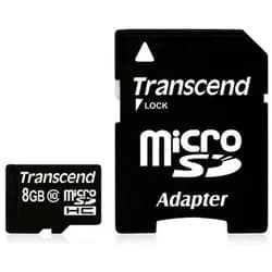 MicroSDHC/SDHC C10 - 8GB
