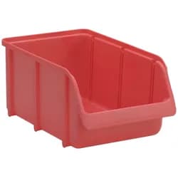 Hünersdorff Sichtbox aus PP, Gr. 4 rot