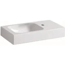 Geberit Handwaschbecken iCon 53x31cm, Abl L, m HL, o. ÜL, we. K-Tect