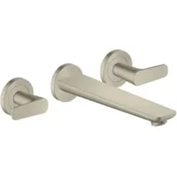 AXOR 49482820 3-Loch Fertigset Wannemisch.Wand UP - Silber